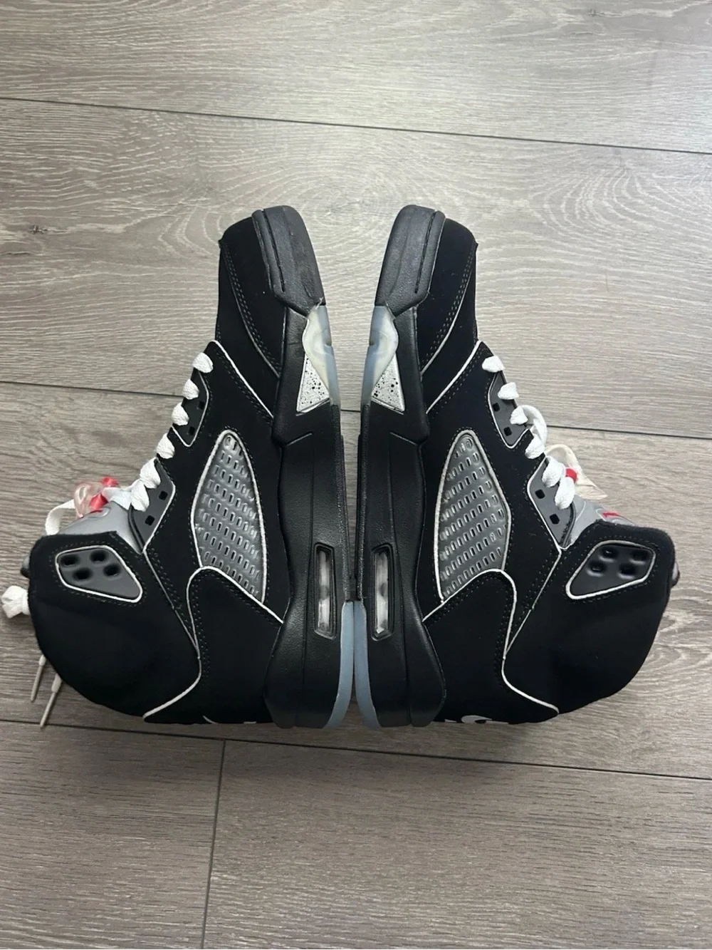 OG retro Jordan 5 black metallic reimagined Sneakers